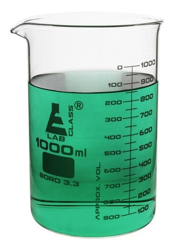 Vaso De Precipitación Vidrio Astm- E960 1000ml 