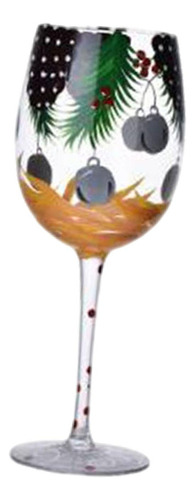 Navideña, Copa Para Beber Vino, Copa Para Vino Estilo D