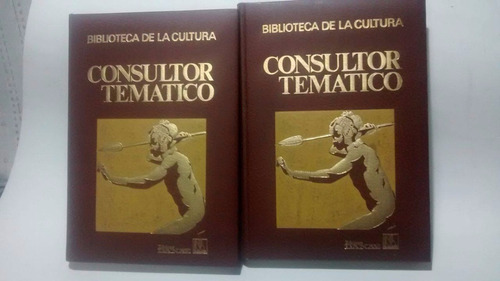 2 Libros Consultor Tematico Volumen 1 Y 2 Edicionnes Danae