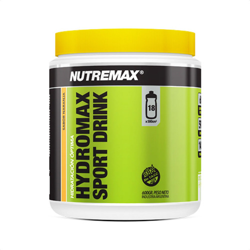 Hydromax Sport Drink Bebida Isotonica Hidratacion 600 Grs Sabor Pomelo