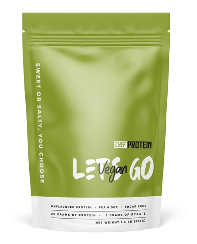 Proteína Para Cocinar Chef Protein Vegan 635 Grs. Refill