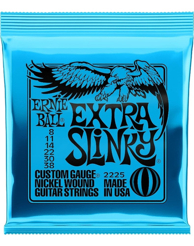 Cuerdas De Guitarra Eléctrica Ernie Ball 0.8