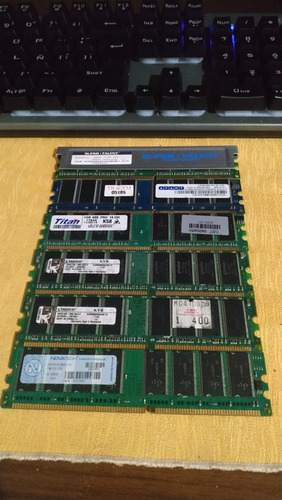 Memorias Ddr1 De 1gb. Supertalent, Titán X 4 Unidad