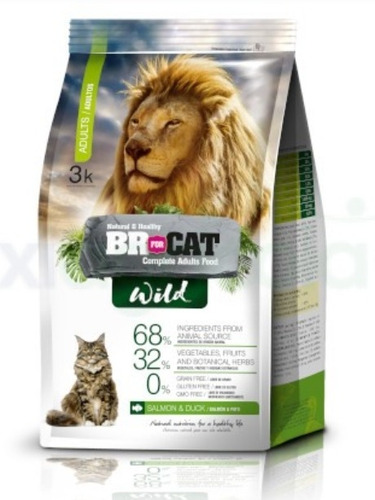 Br For Cat Wild Adulto 3 Kg 