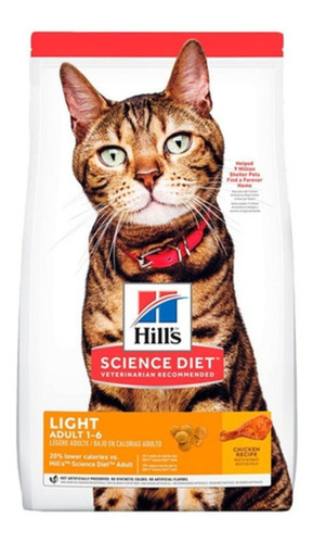 Raciòn Hill's Gato Light 3.2 Kg Con Regalo