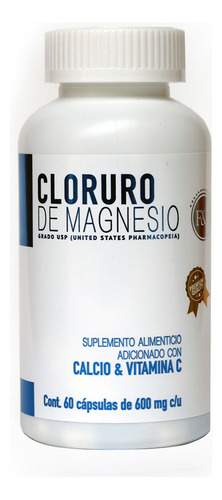 F&A Cloruro De Magnesio con 60 Capsulas 600 mg