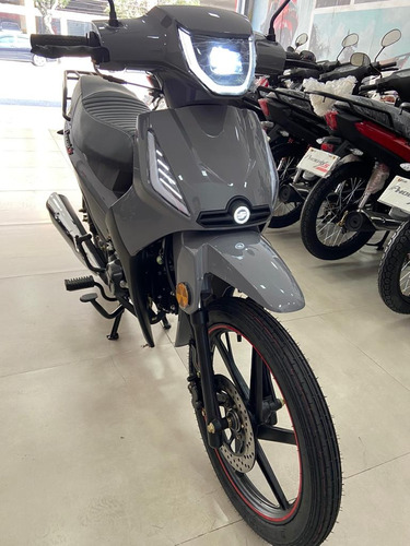 Nova Moto Phoenix S Carburada 2024 Cinza.