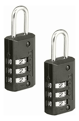 Master Lock 646t Candado Equipaje Combinación Reprogramable