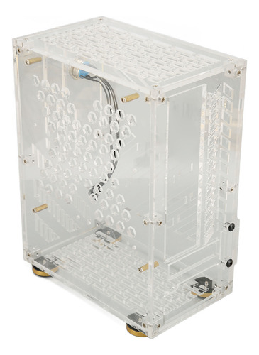 Water Micro Itx Case Mini, Panel Acrílico Transparente 360 L