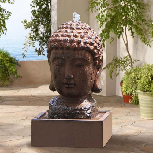 Fuente De Agua De Buda Para Interiores Al Aire Libre, Decora