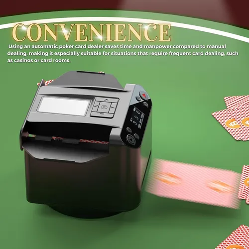 Barajador Y Repartidor Automático De Cartas Vqp 2 En 1