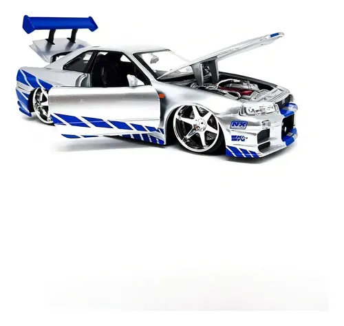Jada 1:24 Nissan Skyline Gt-r (r34) | MercadoLivre
