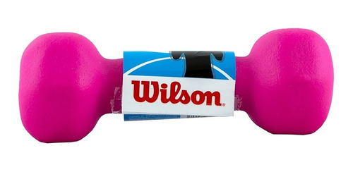 Imagen 2 de 2 de Mancuerna Wilson 3 Lbs (1.36 Kg) Neopreno Fitness 1 Pieza