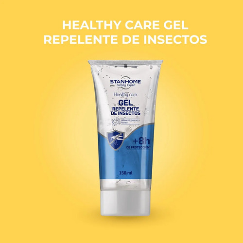 Repelente De Insectos En Gel Fresco Stanhome 150 Ml