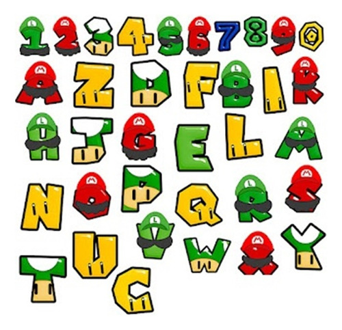 Kit Imprimible Super Mario Papeles Y Cliparts Png Megapack