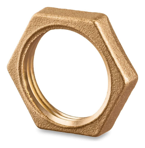 Tuerca Hexagonal De Bloqueo Metálica, 2,54 Cm