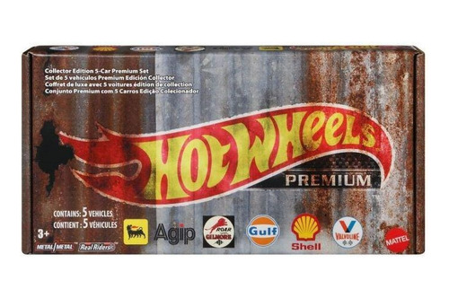 Set Hot Wheels Car Culture Fuel Premium 5 Piezas 1:64