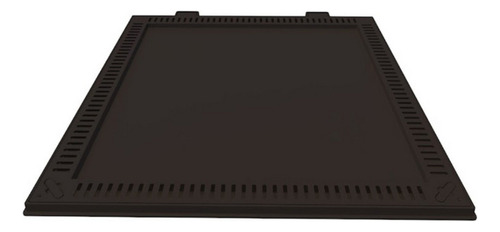Tampa Gda Casa Máquina 110x110 Articulada Grelha Cor Marrom