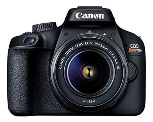 Cámara Dslr Canon Eos Rebel T100 (eos 4000d) Lente De Zoom D