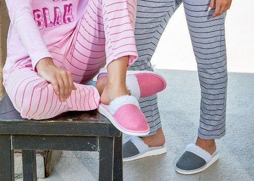 Imagen 8 de 10 de Pantuflas Con Corderito De Mujer Susurro