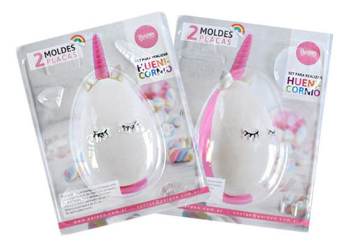 Placas Huevo De Pascua Unicornio 15 Cm - Parpen