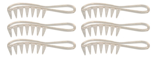 Peine Desenredante De Dientes Anchos, 10 Piezas, Mango Ergon