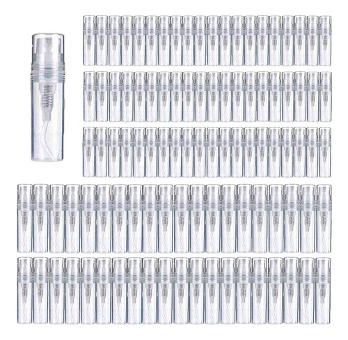 Js 100ps 2ml Mini Botellas De Spray Atomizador De Perfume