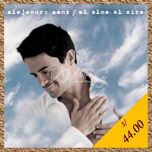 Vmeg Cd Alejandro Sanz 2000 El Alma Al Aire
