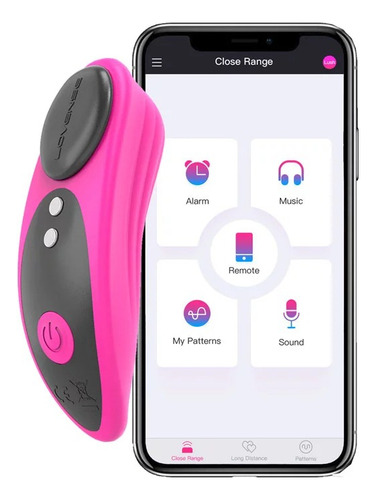 Vibrador Ferri By Lovense Bluetooth Y App Wifi Color Fucsia
