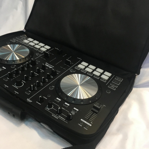 Imagen 3 de 9 de Funda Controlador Dj Con Bolsillo Para Accesorios Pioneer Sb Rb Y Otras