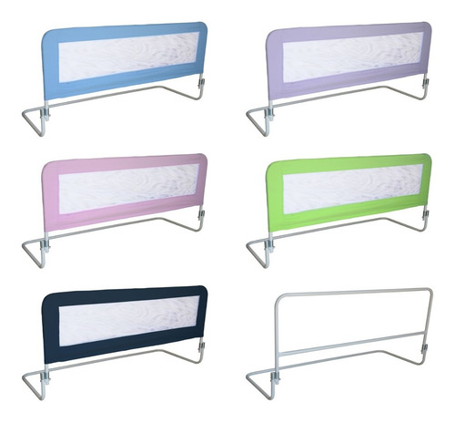 Imagen 8 de 8 de Baransik - Baranda Para Cama Infantil Con Funda Vs Colores