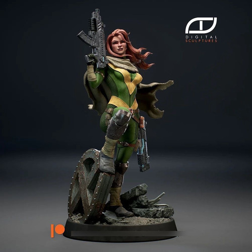 Archivo Stl Impresión 3d - Xmen - Hope Summers - Atv