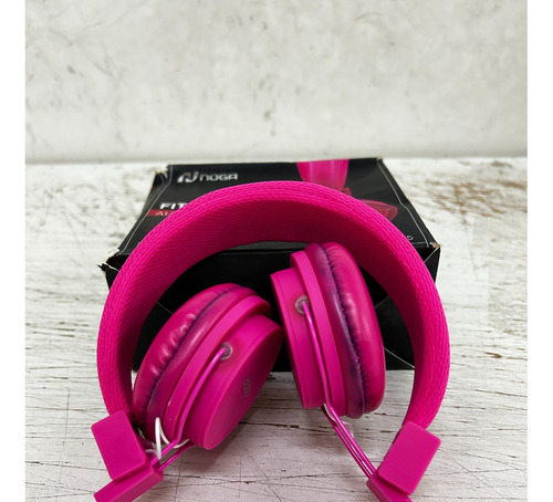 Auriculares Celulares Pc Noga Ng-55 Rosa (Usado)