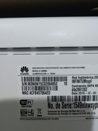 Lote 10 Pzs Router Modem Huawei Hg658d Usado 1 Banda | MercadoLibre