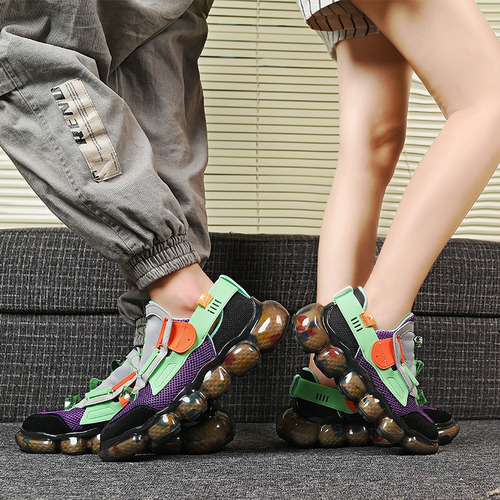 Zapatillas Deportivas De Tenis Elásticas Zapatos Casuales