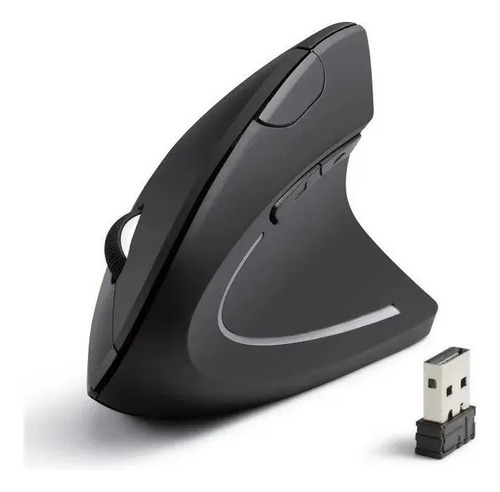 Mouse Ergonómico Vertical Inalámbrico Recargable 3600dpi