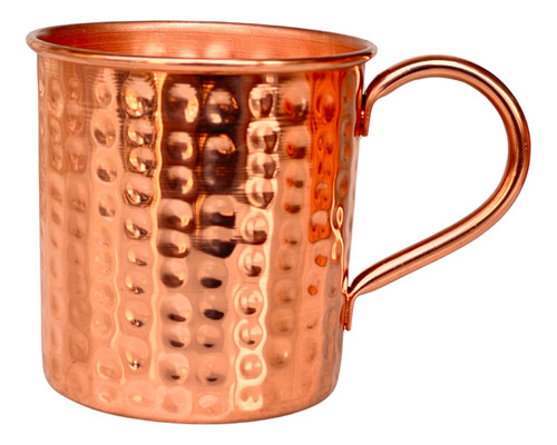 Kit 2 Canecas De Cobre Puro Moscow Mulle 350 Ml