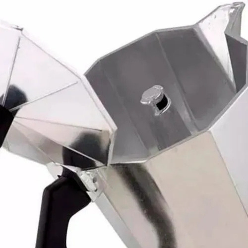 Cafetera Moka Italiana 3 Pocillos Chica Aluminio