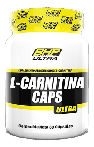 Suplemento Alimenticio L-carnitina Ultra 60 Caps Bhp Ultra