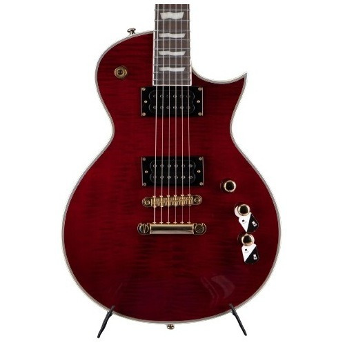 Esp Ltd Ec-1000t Ctm Guitarra See Thru Black Cherry