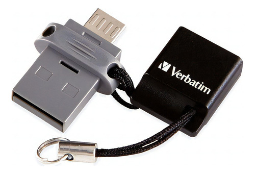 Pendrive Verbatim 32 Gb Dual Usb Drive Micro Usb + Usb 2.0 Color Negro