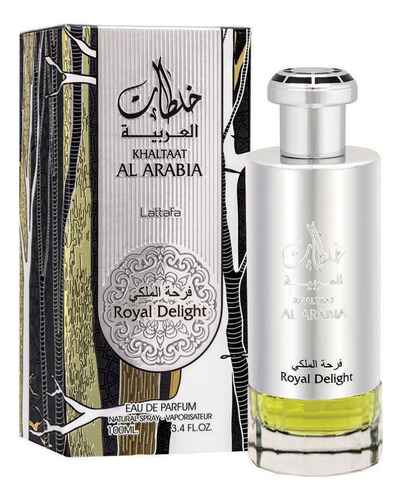 Perfume Khataat Al Arabia Royal Delight Lattafa. 