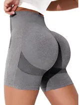 Comprar Licra Deportiva Shorts Lycra Yoga Dama Crossfit Lycra  #1323