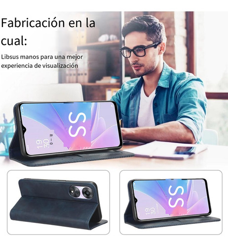 Funda Tipo Cartera Para Google Pixel 9a Google Pixel 9 Pro Xl Funda De Piel Con Tapa Magnética