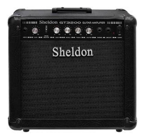 Amplificador (cubo) Sheldon Gt3200 Para Guitarra 40w Rms Cor Preto 127V