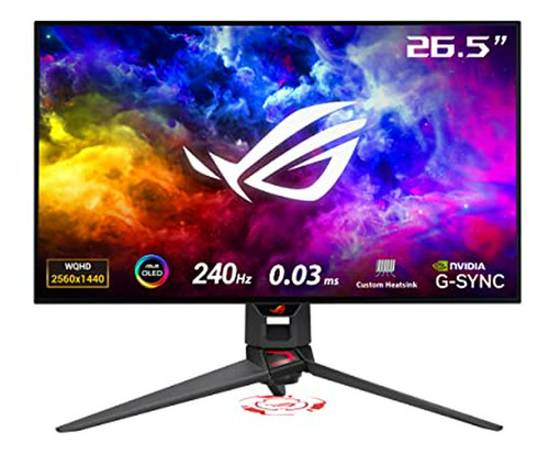 Monitor Gaming  Rog Swift 27  1440p Oled - 240hz, G-sync, 99