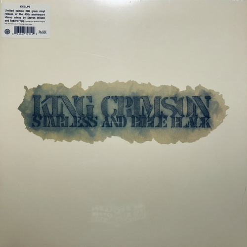 King Crimson Starless And Bible Black Vinilo Nuevo Obivinilo