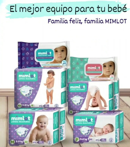 Imagen 5 de 5 de Mimlot De Bebe Todas La Tallas