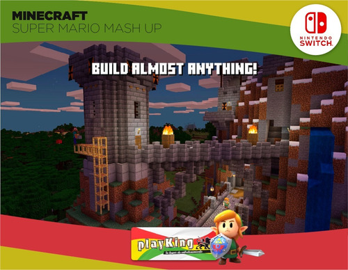 Imagen 4 de 10 de Minecraft + Super Mario Mash-up Nintendo Switch Playking