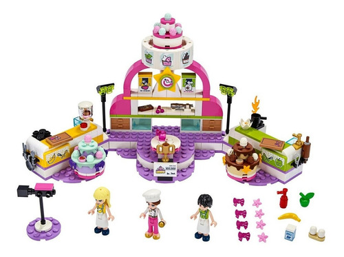 Bloques para armar Lego Friends Baking competition 361 piezas  en  caja